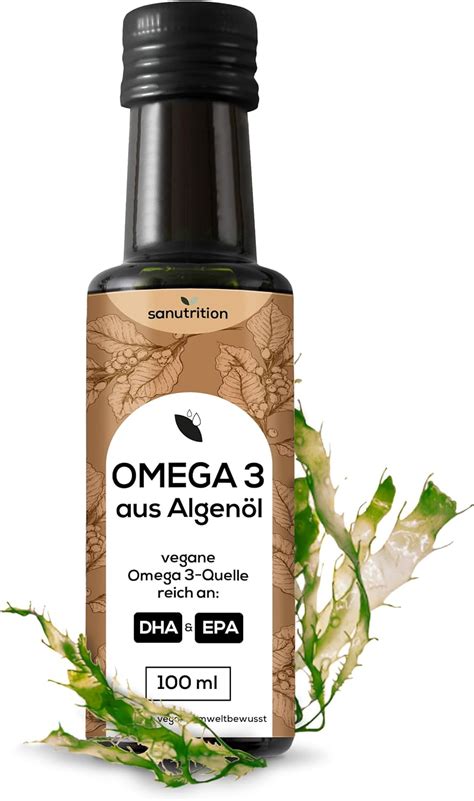 Veganes Algenöl – Reich an Omega.